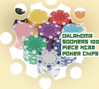 100 piece poker chip set