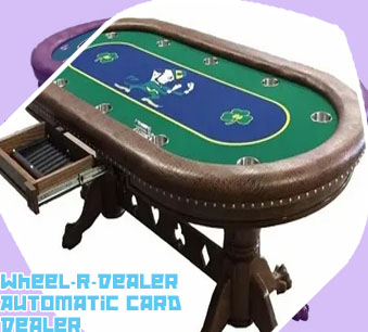 Automatic poker table