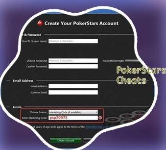 Pokerstars cheat codes