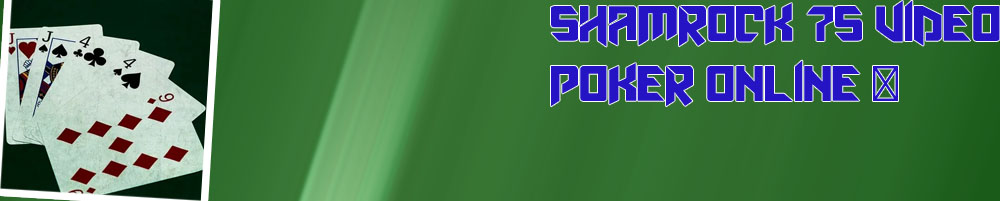 Shamrock 7s video poker app
