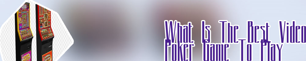 Video poker arcade games