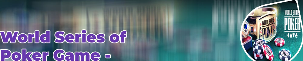 World series of poker online game